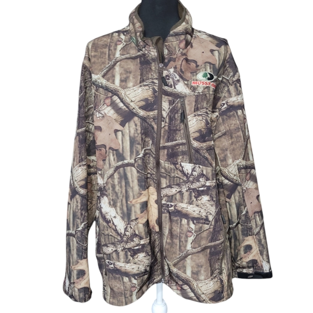 Mossy Oak Break-Up Infinity camouflage hunting lightweight jacket Size 2XL